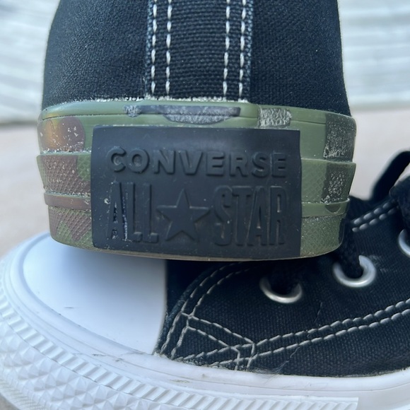 Converse Men's Black High-Top Sneakers - Picture 14 of 16